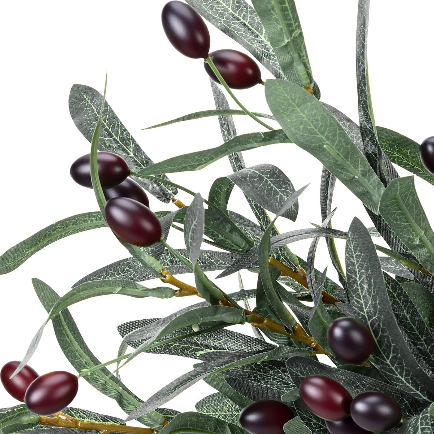 Faux Olive Branches for Vase / 27 Inch / Set of 4