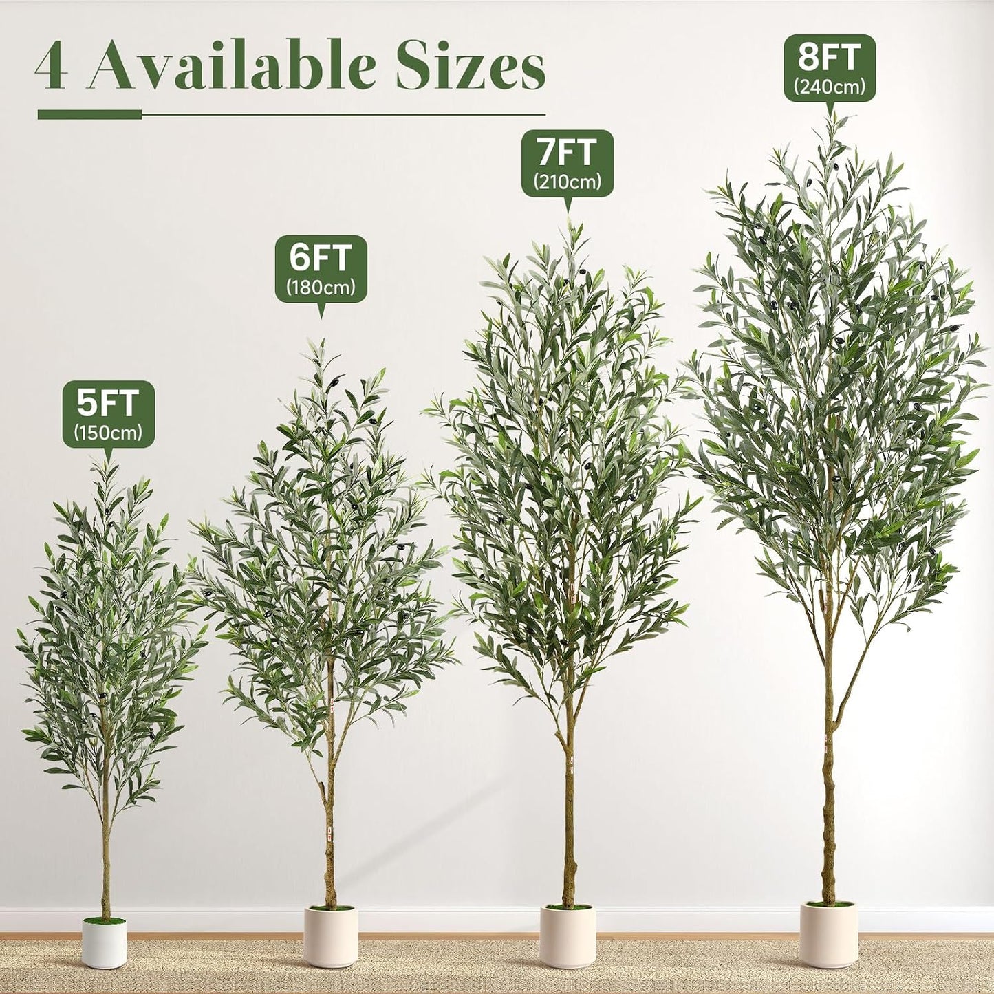 Faux Silk Plant / 6ft / 6 Inch