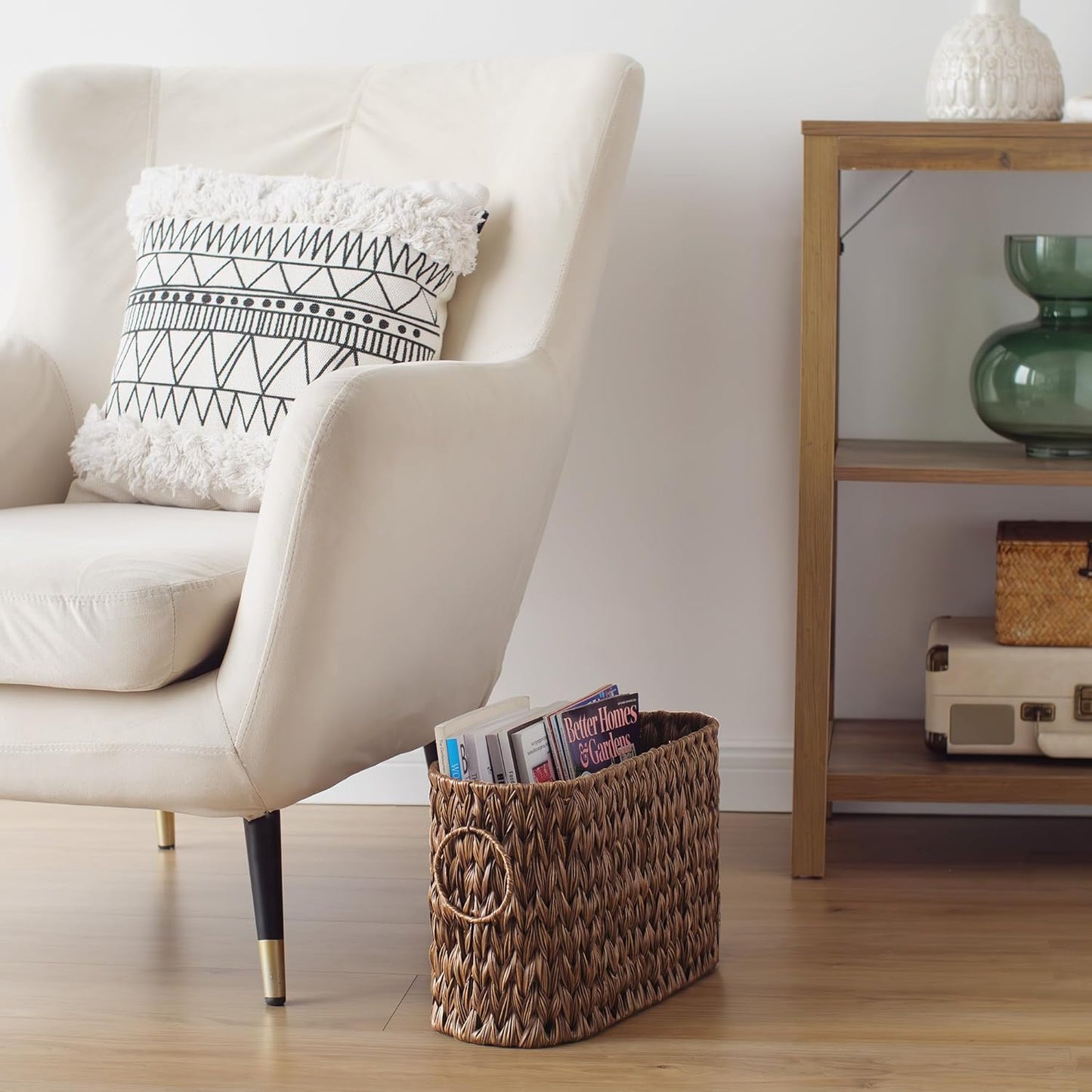 Toilet Paper Basket / Brown