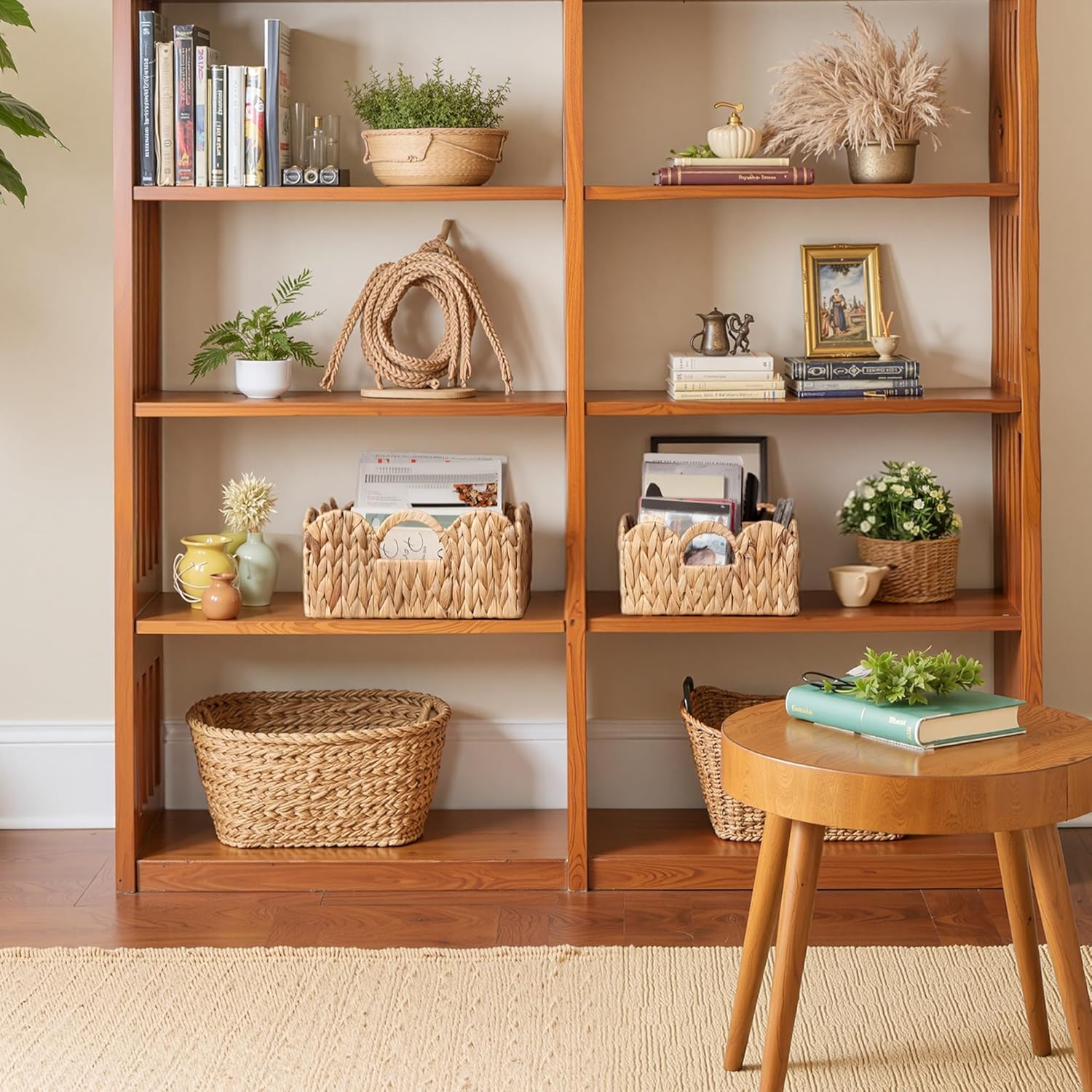 Wicker Storage Basket / Natural