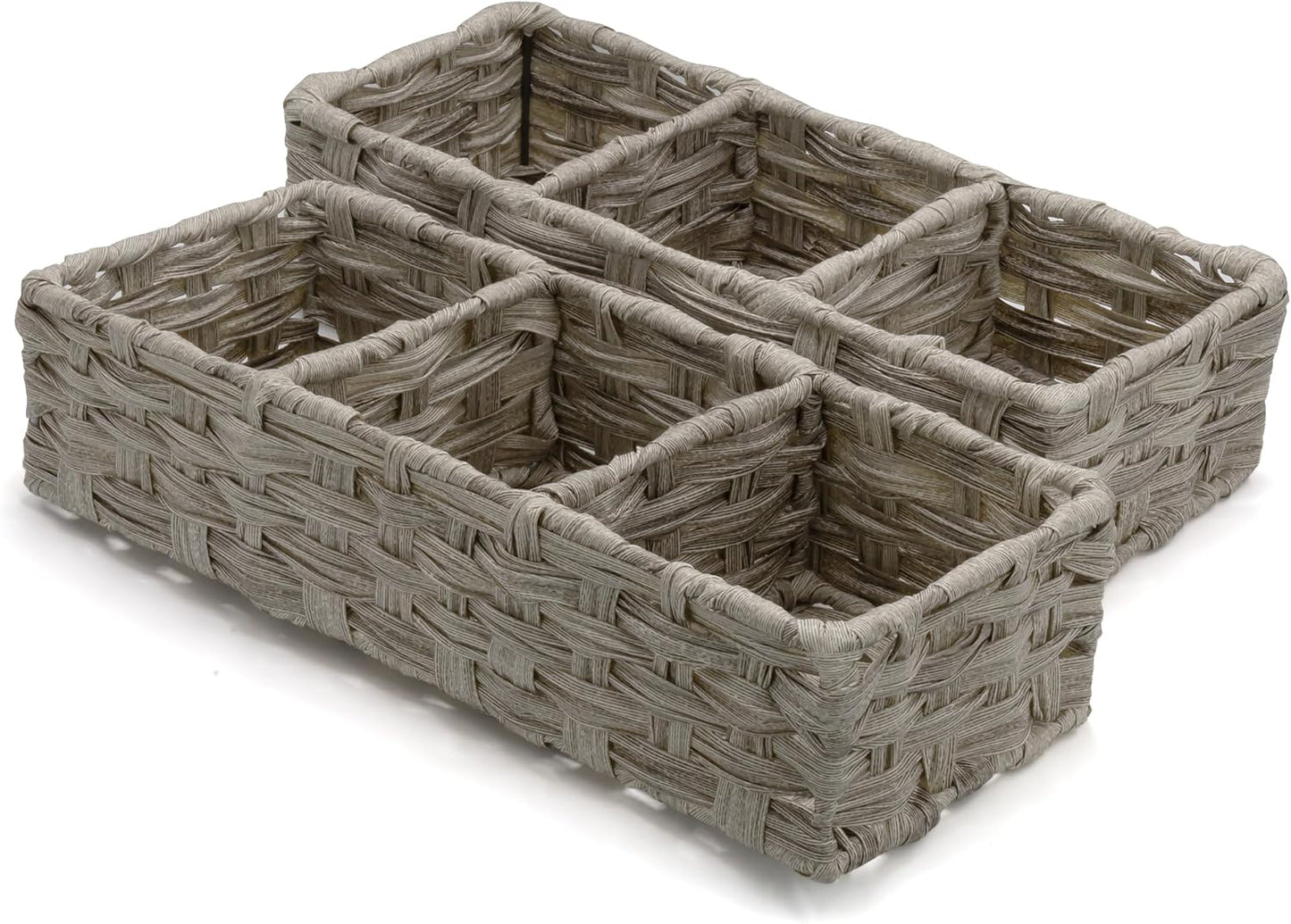 SET Wicker Storage Basket / Set of 2