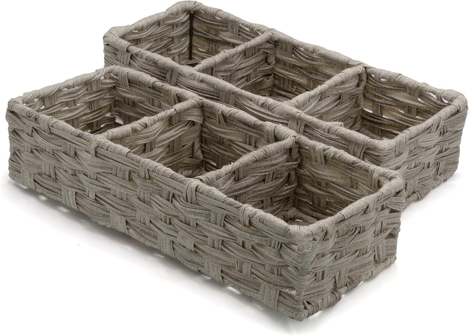 SET Wicker Storage Basket / Set of 2