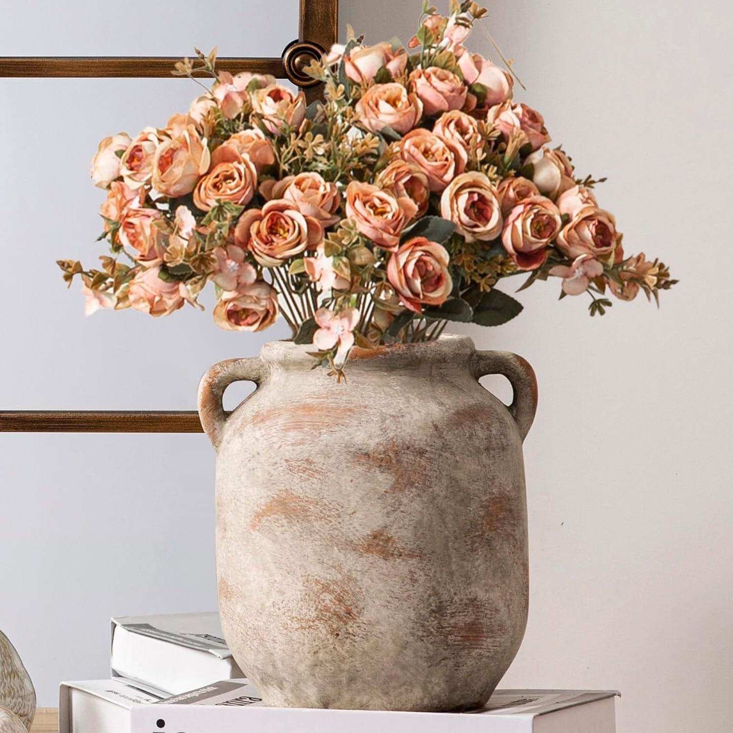 Farmhouse Rustic Table Vases / 7.6" Retro / 7.6 Inch