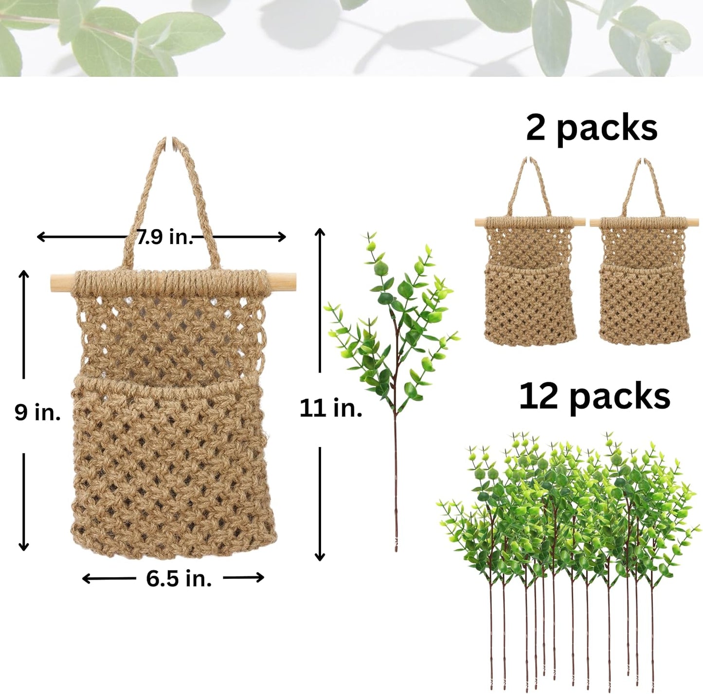 Macrame Plant Hanger / Jute