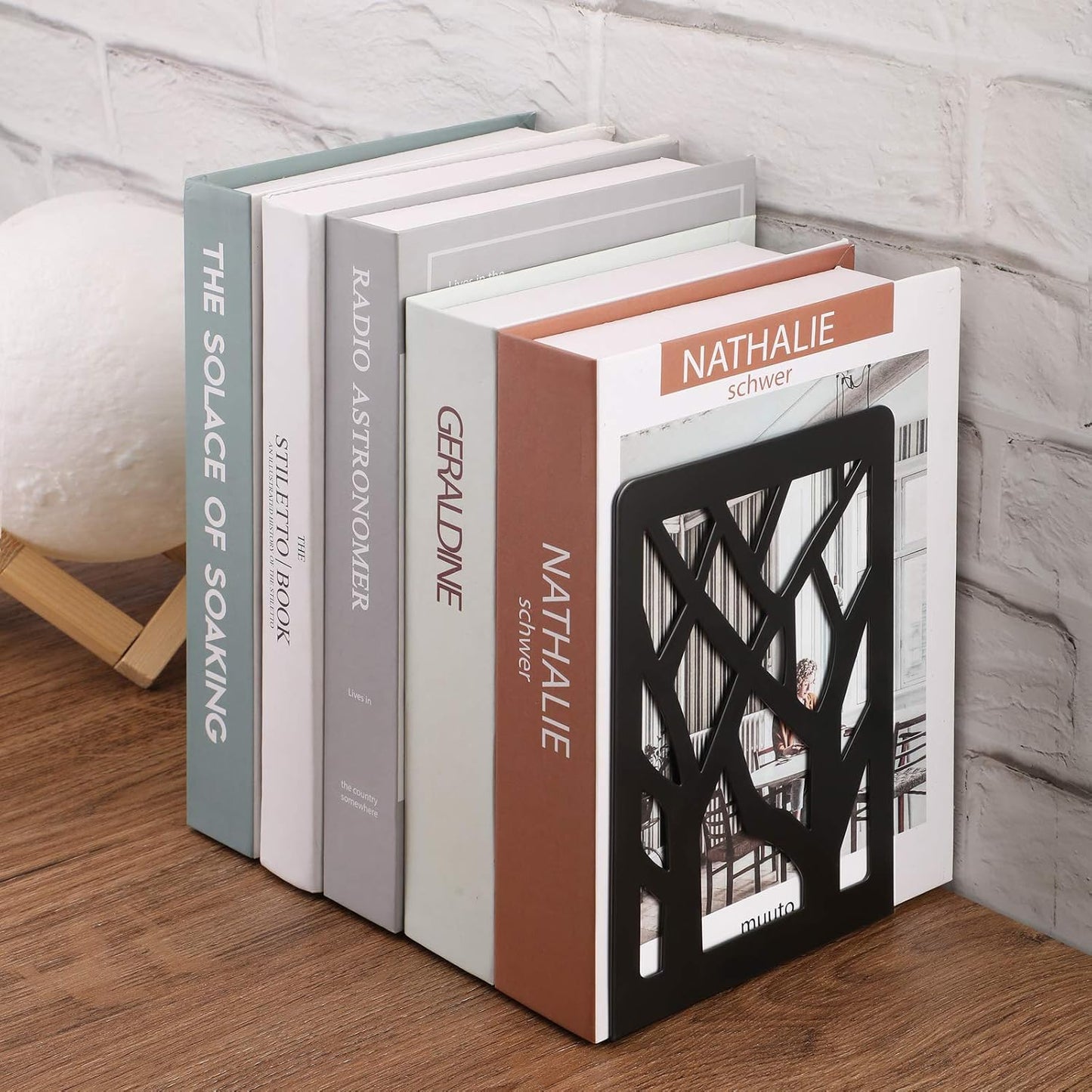 Book Ends Tree Design Bookends / 3 Pairs / 7 x 4.7 x 3.5