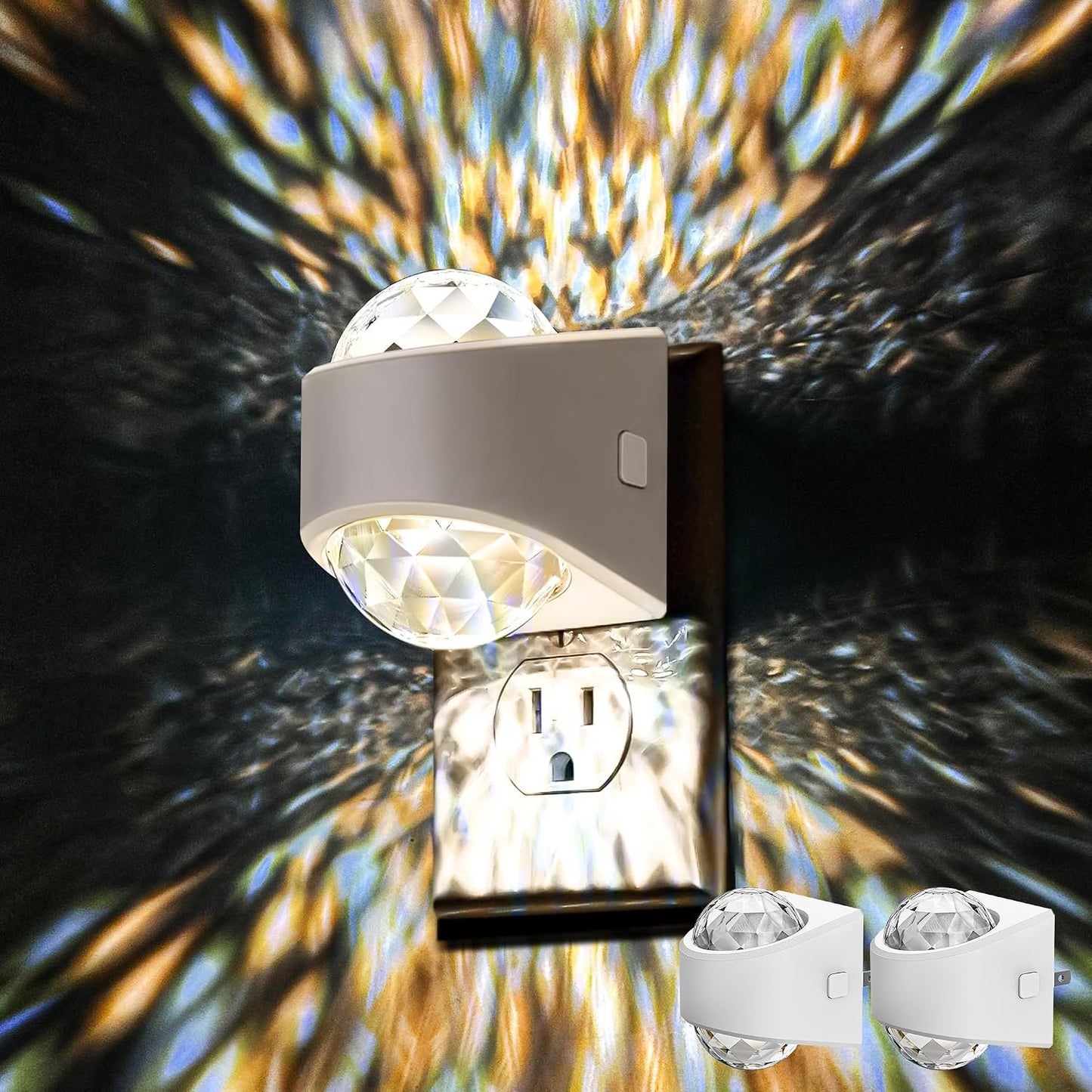 Briignite Night Light Plug into Wall, Color Changing Night Light for Kids