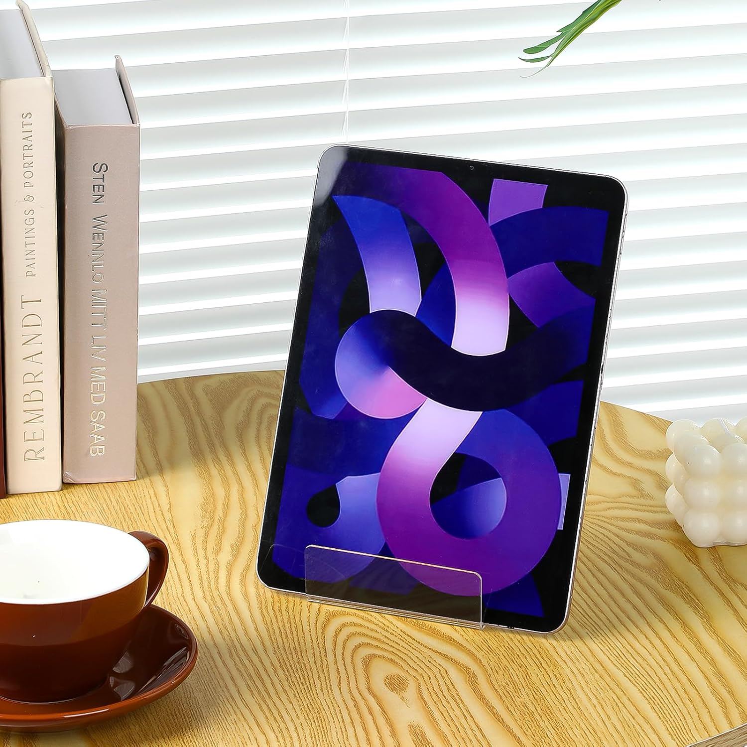 6'' x 4'' Acrylic Book Display Stand Book Stand Easel Tablet Holder / 4 x 6 / Clear / Set of 12