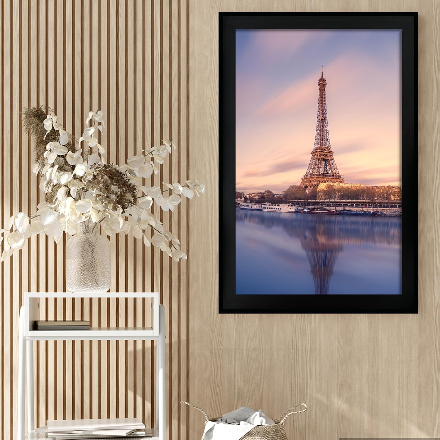 SESEAT 24x36 Picture Frame Black Set of 6, Display Pictures 24x36 Without Mat for Wall Mounting, Wall Gallery Poster
