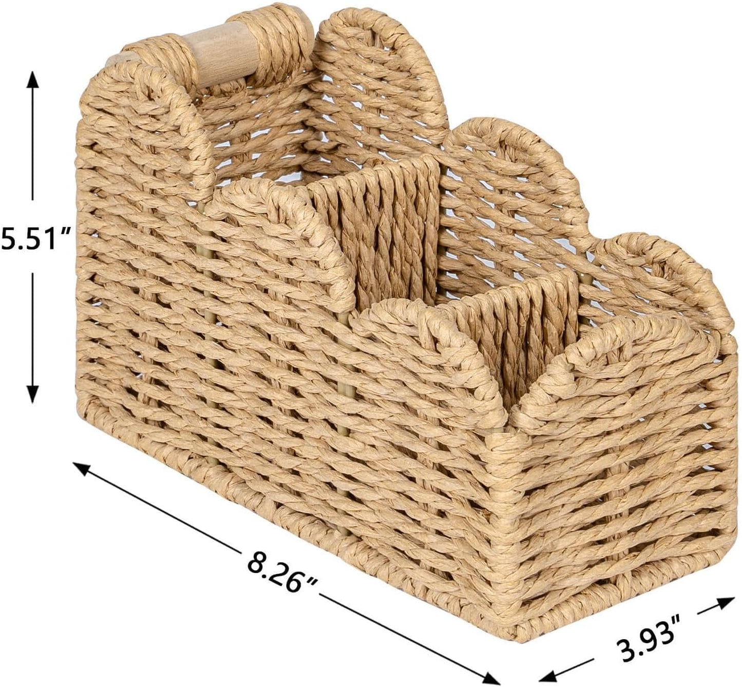 Remote Pen&Pencil Holder Cup / Beige / 3 Slots
