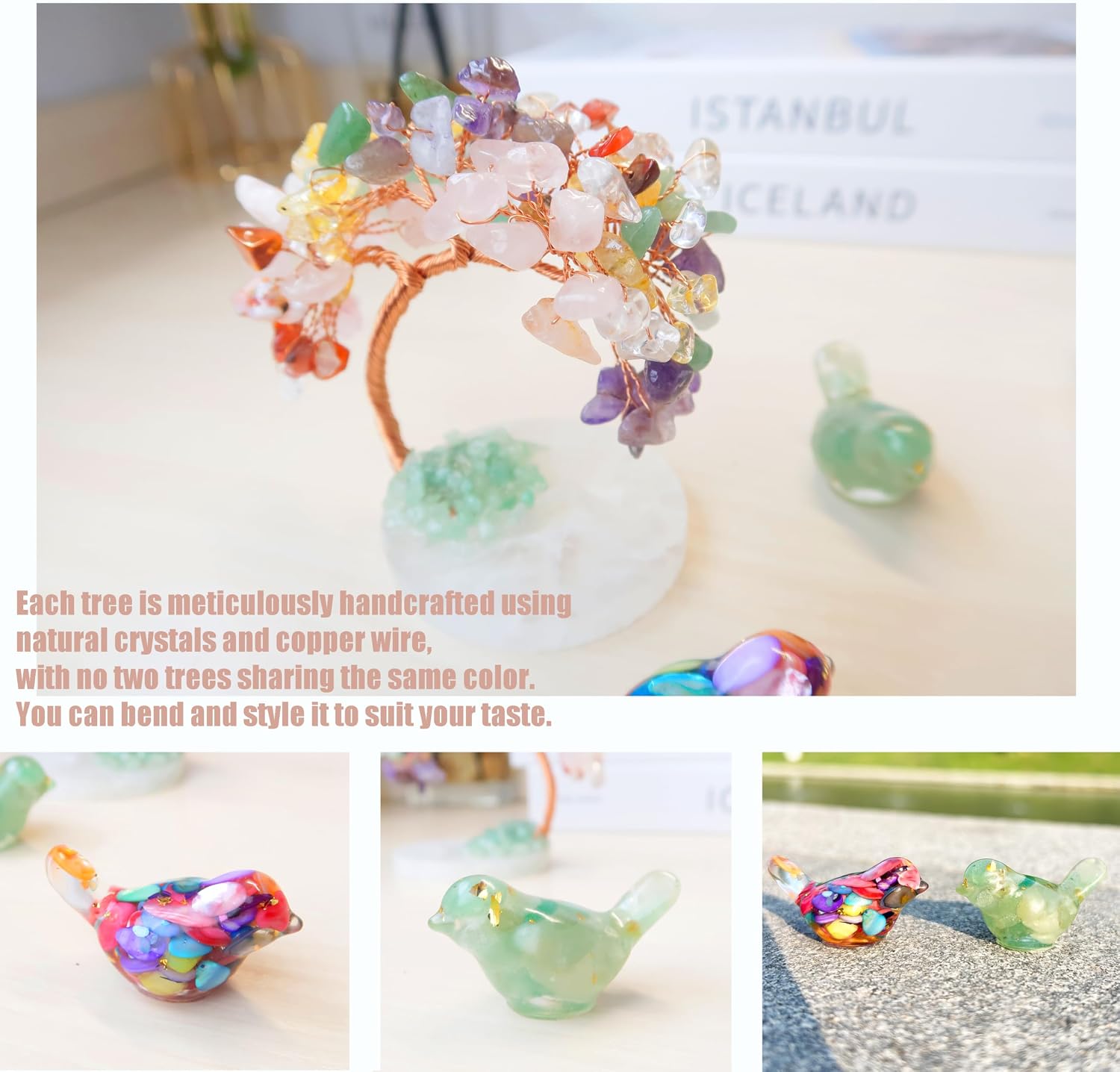 Small Birds Statues / Colorset2