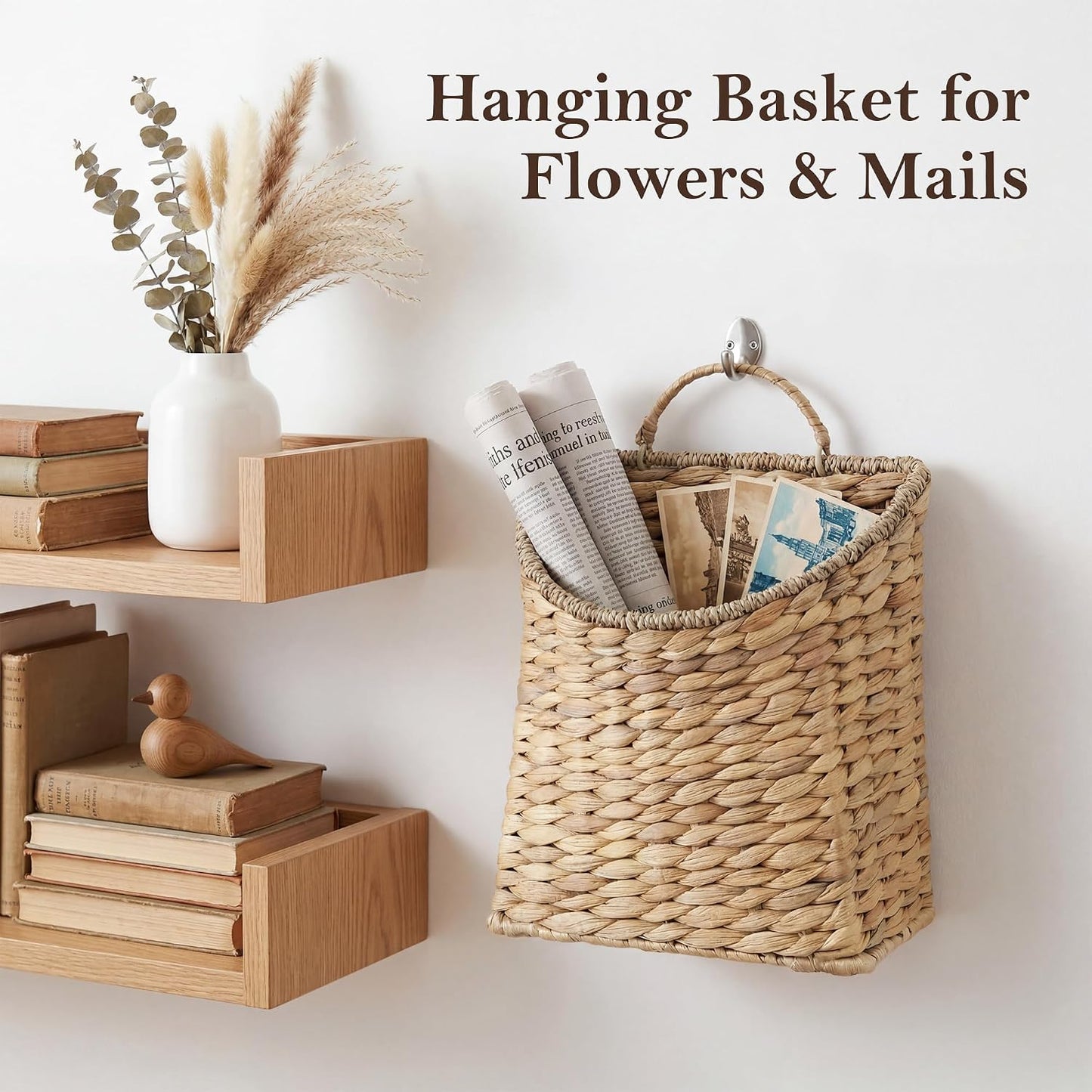 Woven Hanging Basket / Natural
