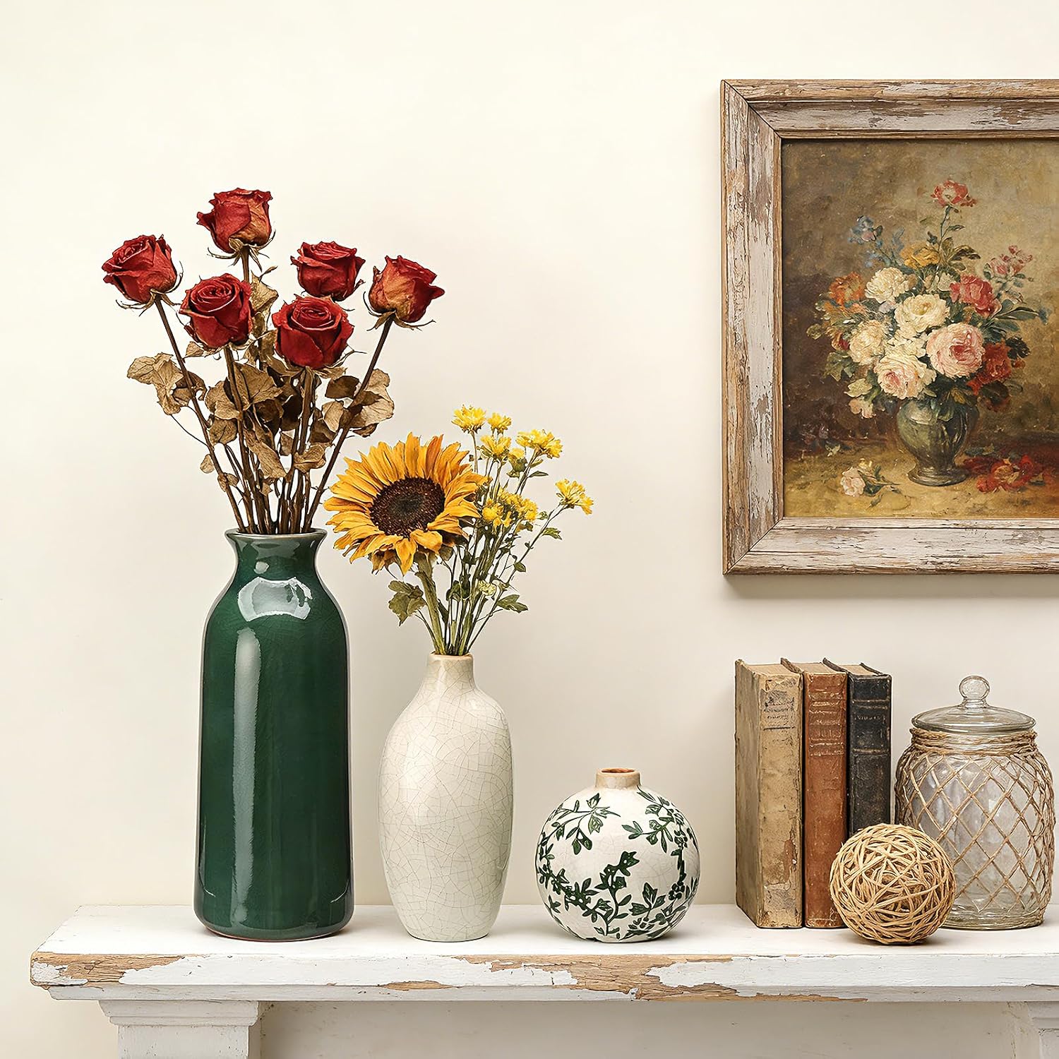 Ceramic Vase / Vintage Vase / Set of 6