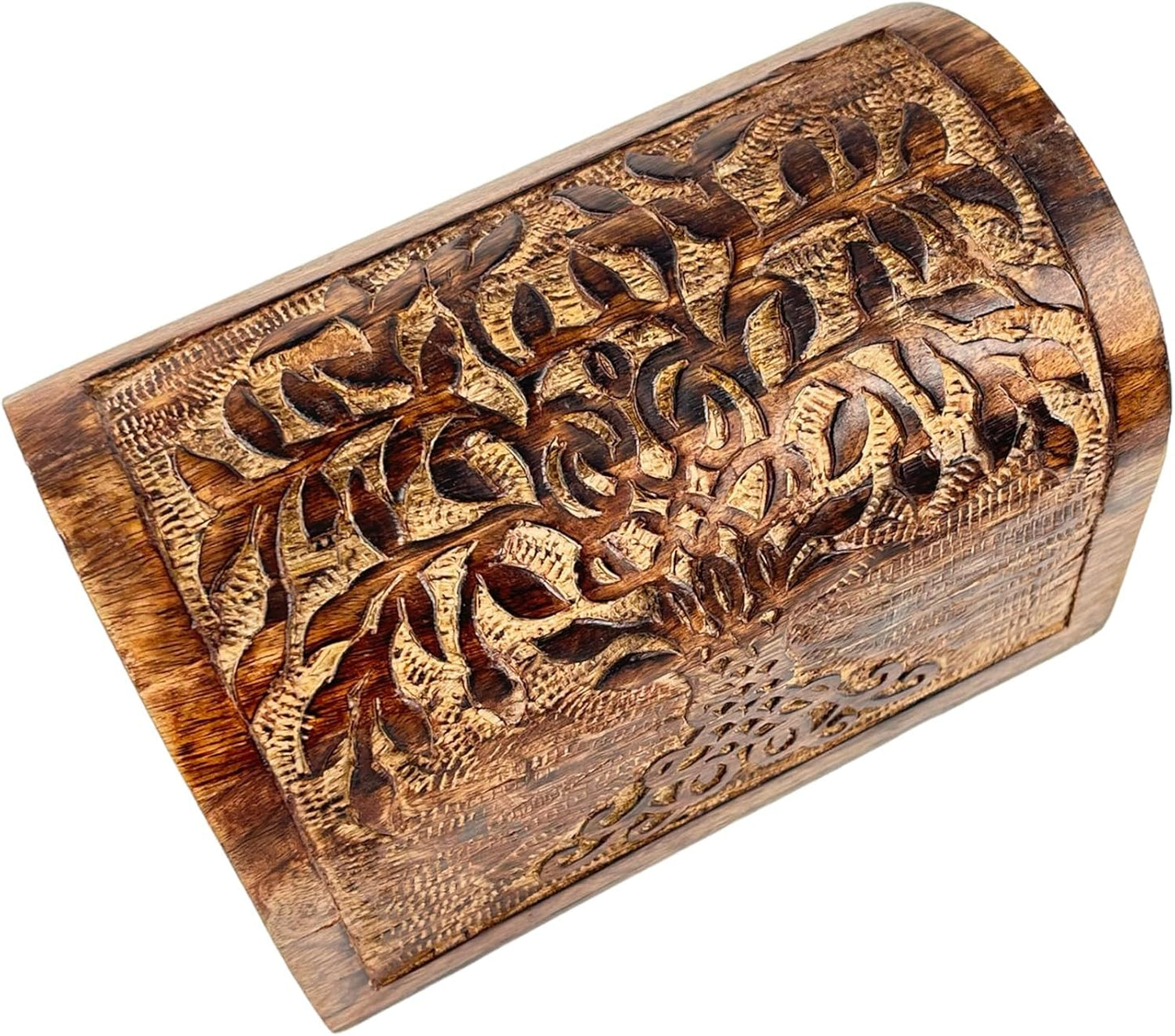 Wooden Semicircular Curved Jewellery Box Design-Trinket Box Ladies-Jewellery Storage / Tree