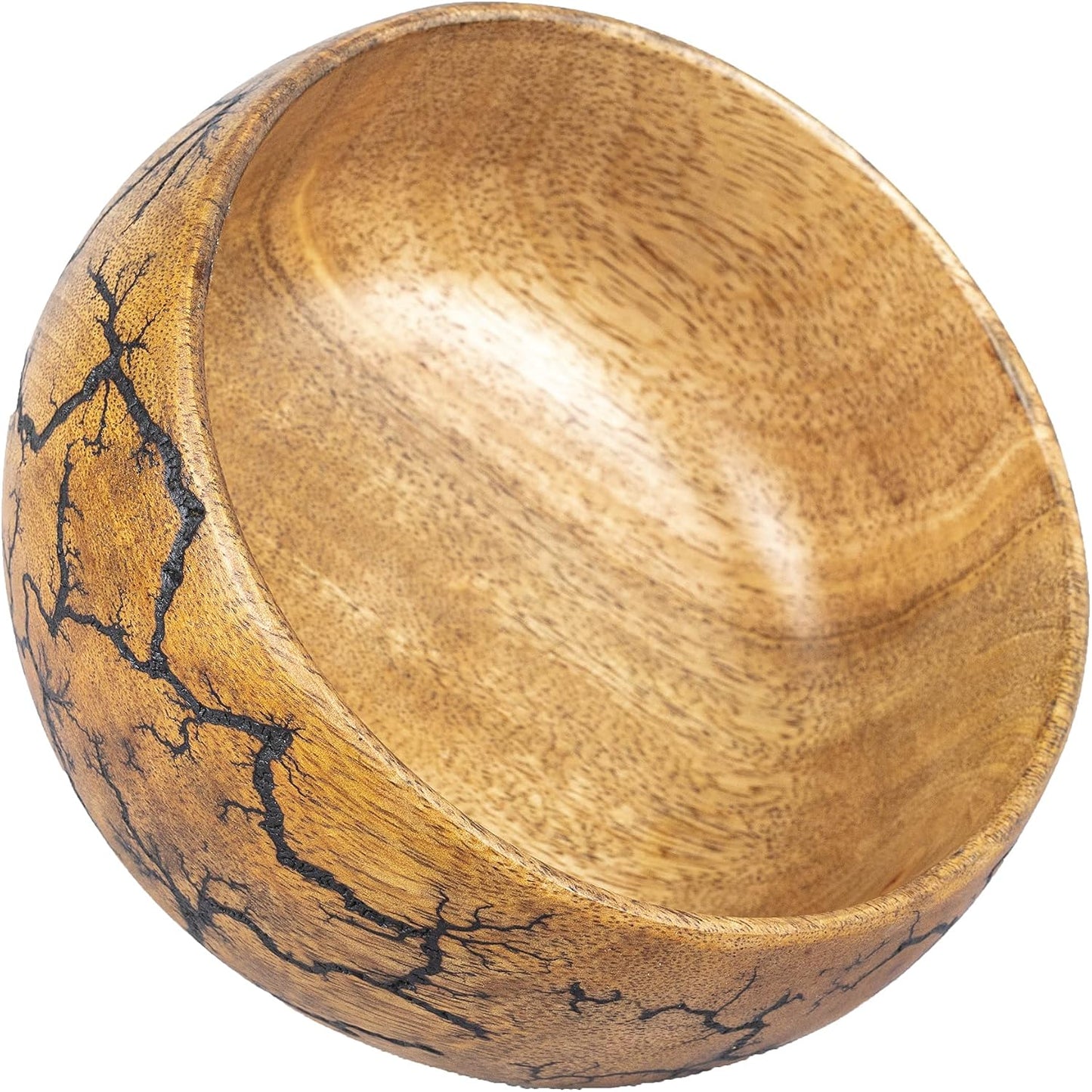Fractal Burn Wood Bowl