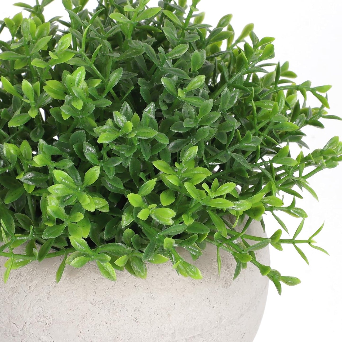 Artificial Topiary Shrubs Small Plants in Pot Indoor Decor Mini Greenery Potted / Green Topiary