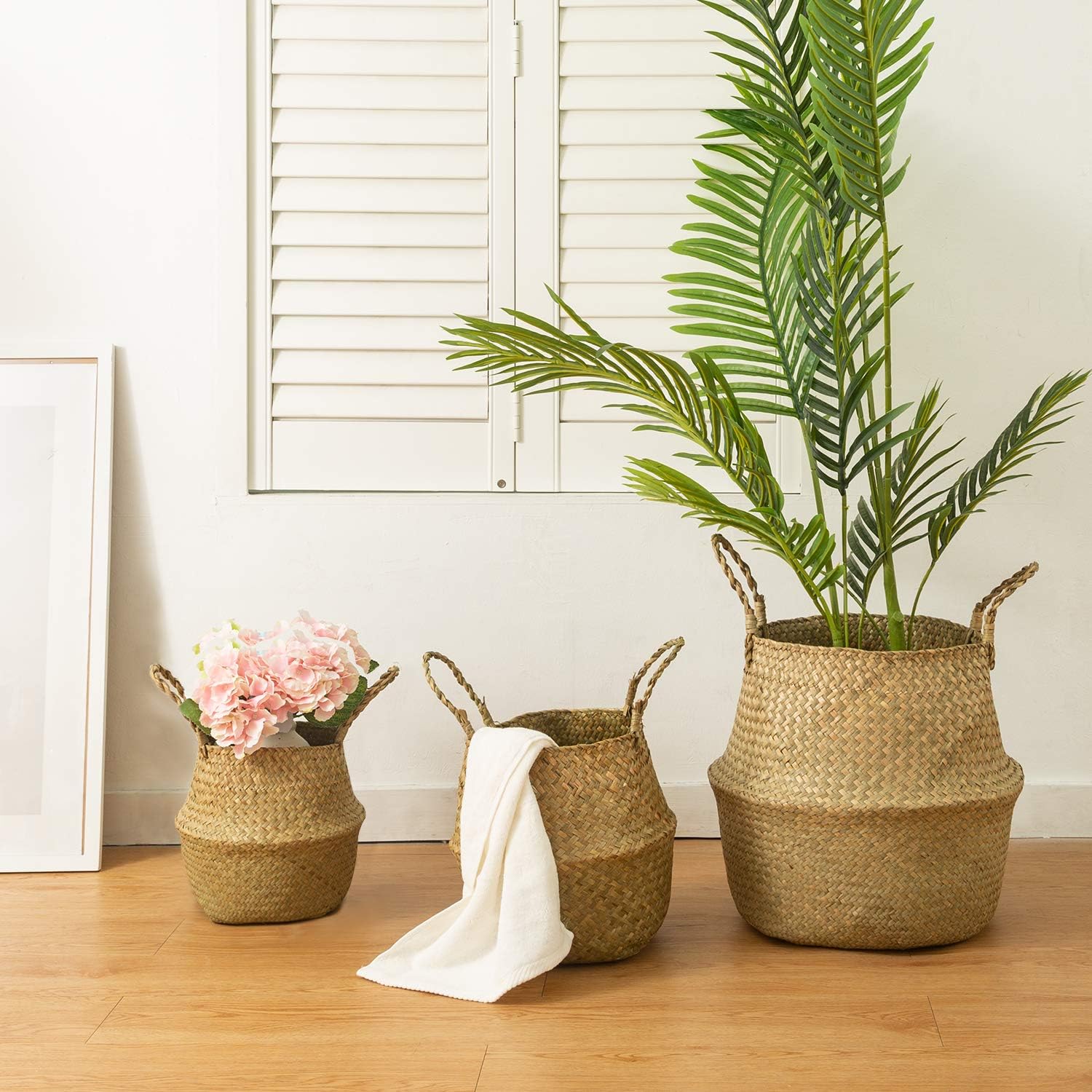 Seagrass Belly Basket / M / Set of 2