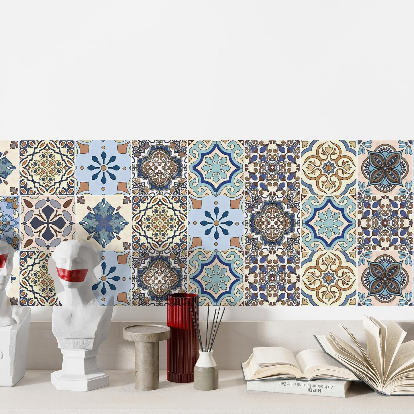 Decorative Wall Stickers / 4 x 4 / Set of 30