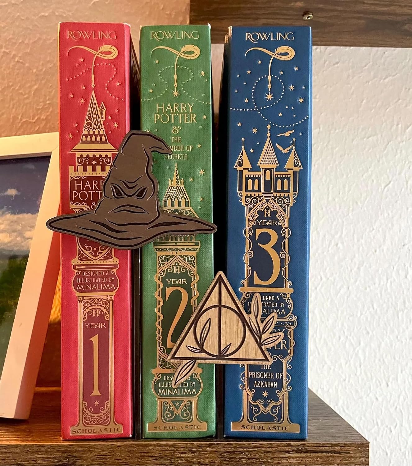 Bookshelf Decor Accessory/Bookish merch/Gift for book lover/Book Nook / Witch Hat