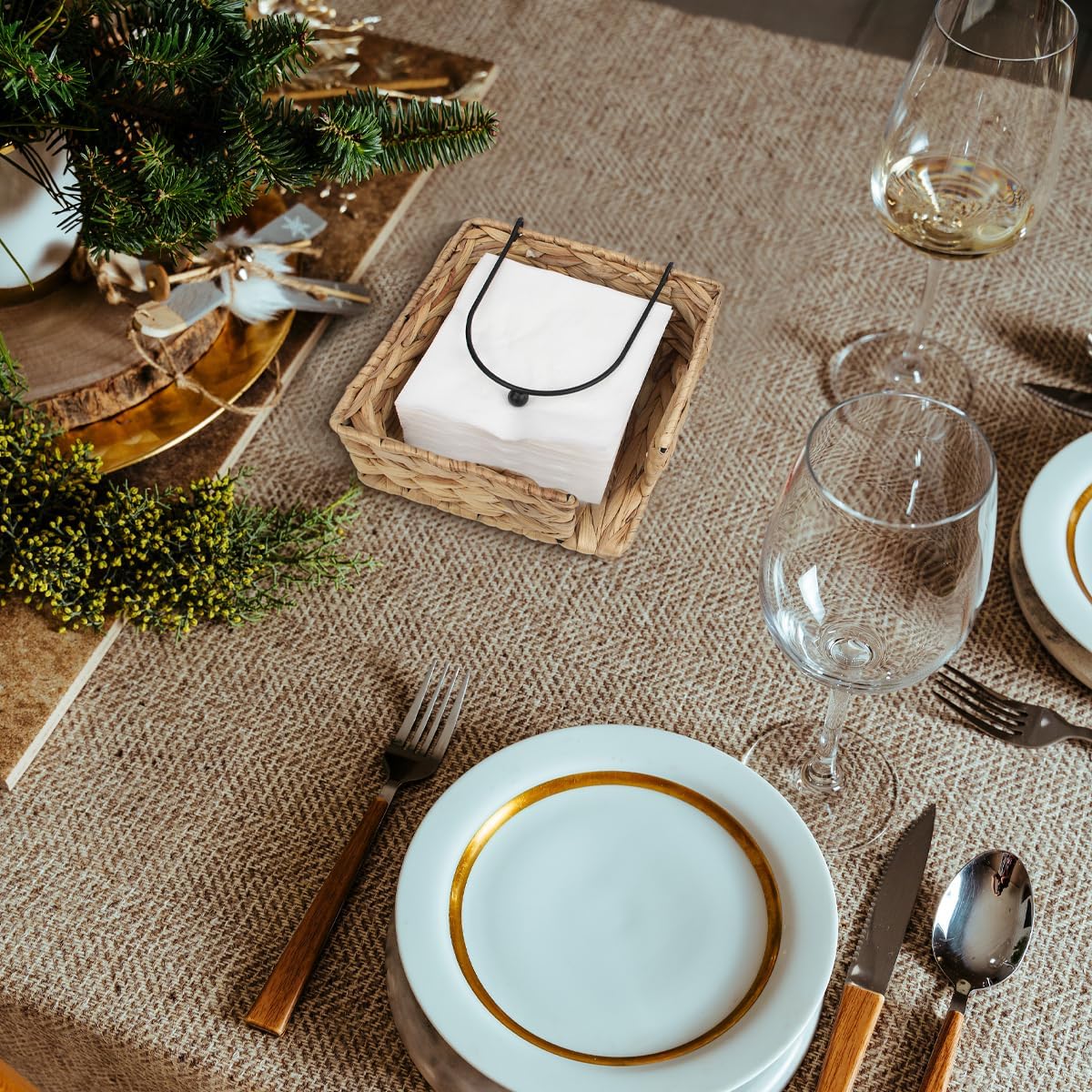 Wicker Napkin Baskets / Napkin Holder