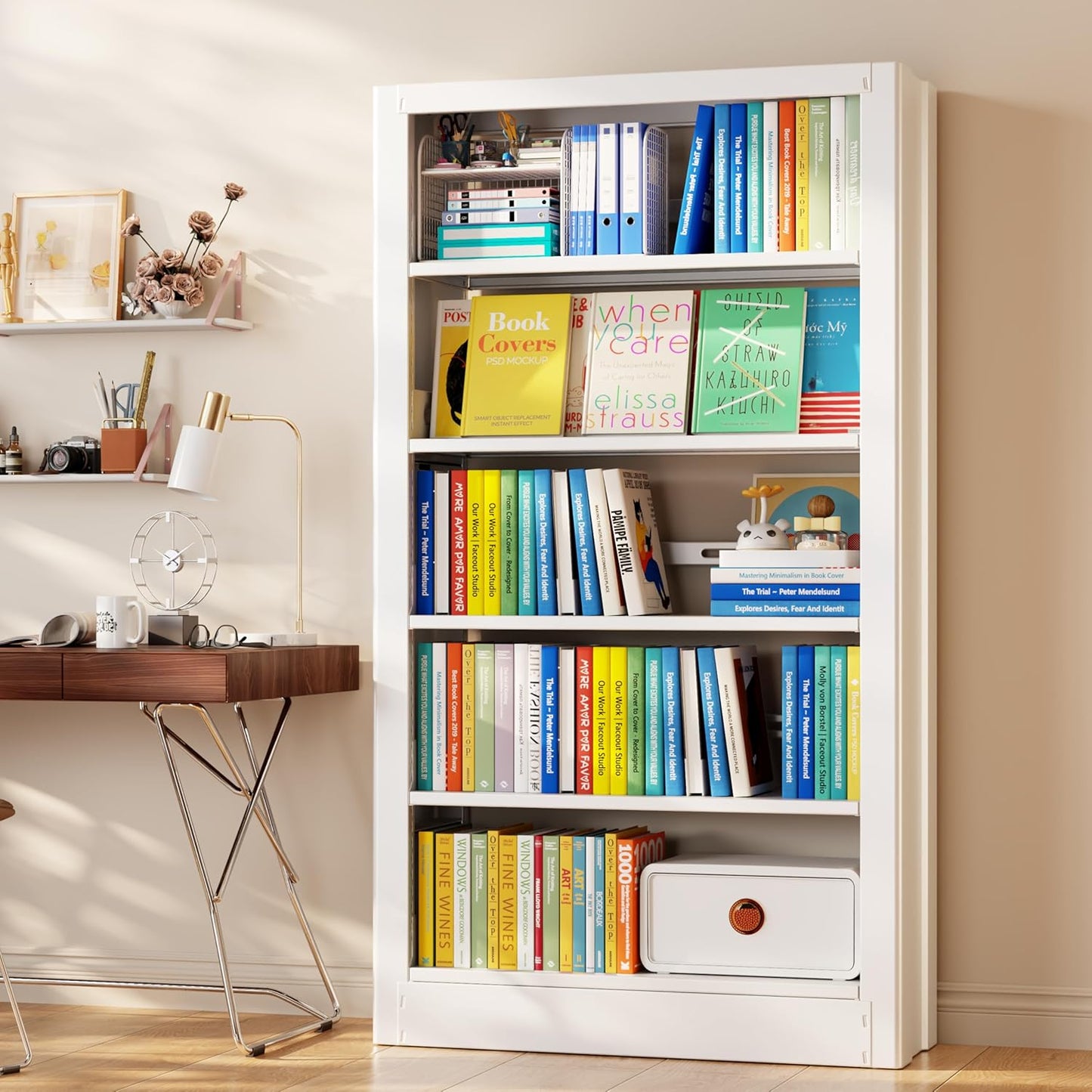 Heavy Duty Book / 37.4" Wide / White
