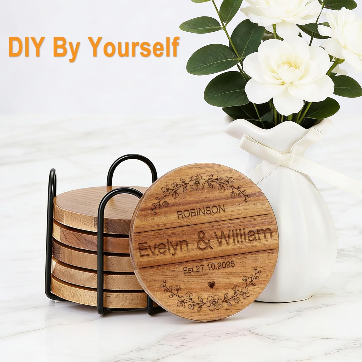 Bottle Opener and Holder / Set of 6