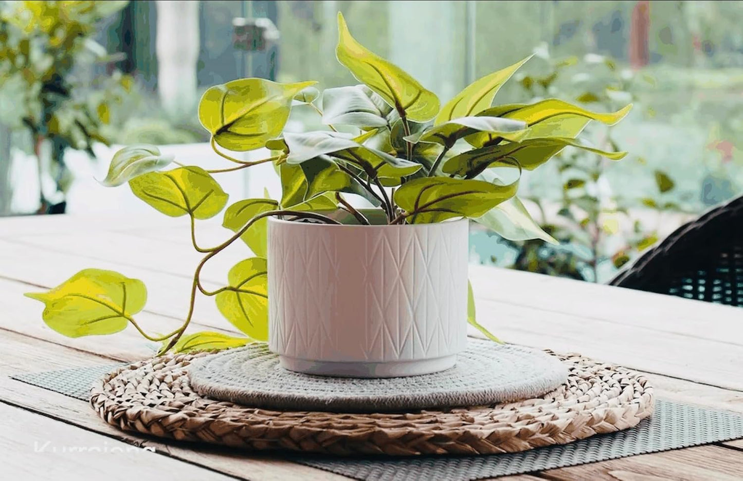 Artificial Trailing Ivy Plant / Green