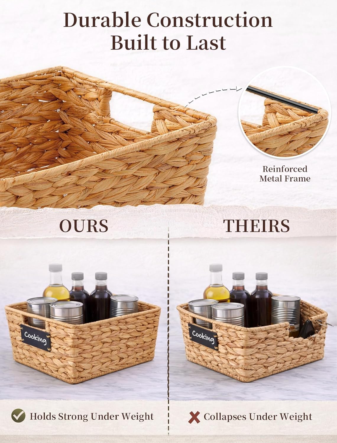 Baskets for Organizing / Natural