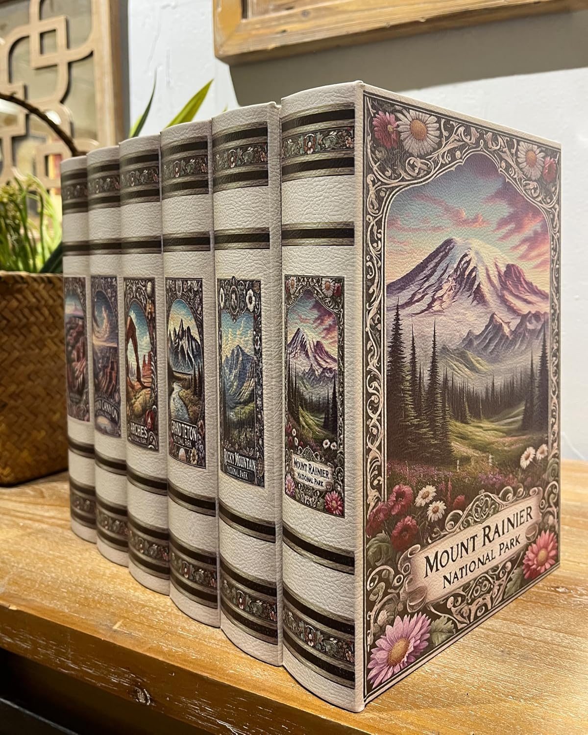 Vintage Faux Book Boxes / Rocky Mountain