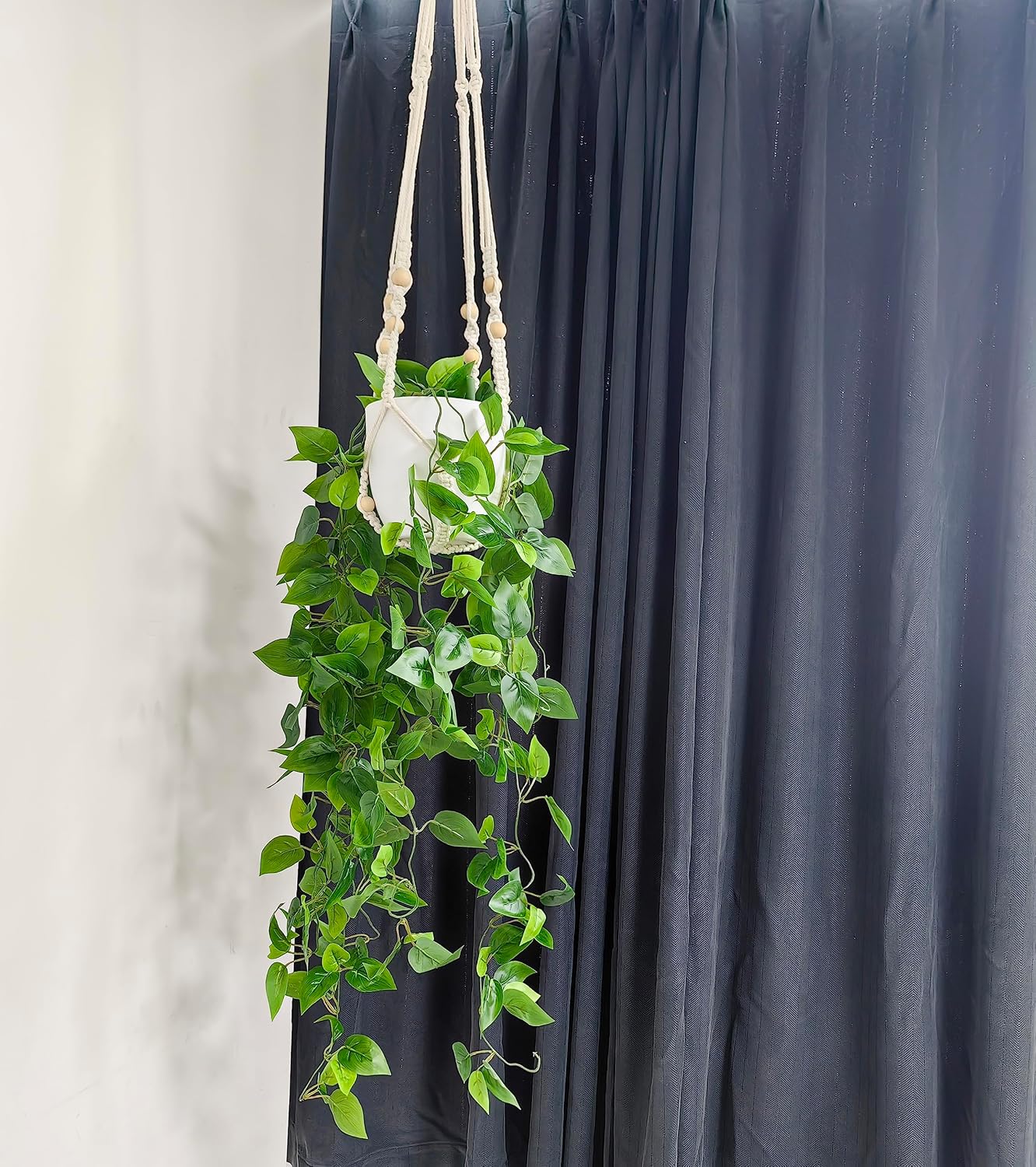 Fake Vines Faux Hanging Planter / Fake Plants NO LED