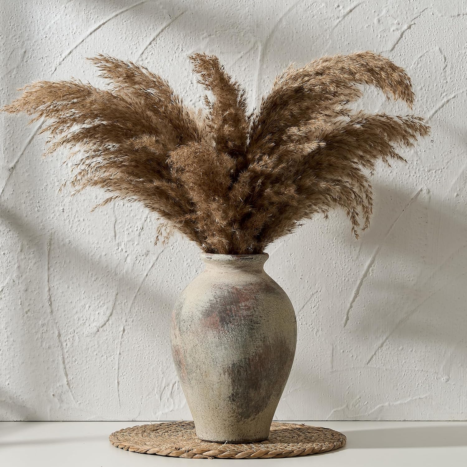 Ceramic Vintage Flower Vase / 1009-terra / 9 Inch