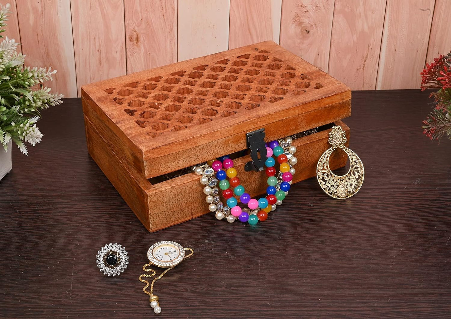 Mango Wood Decorative Wooden Box