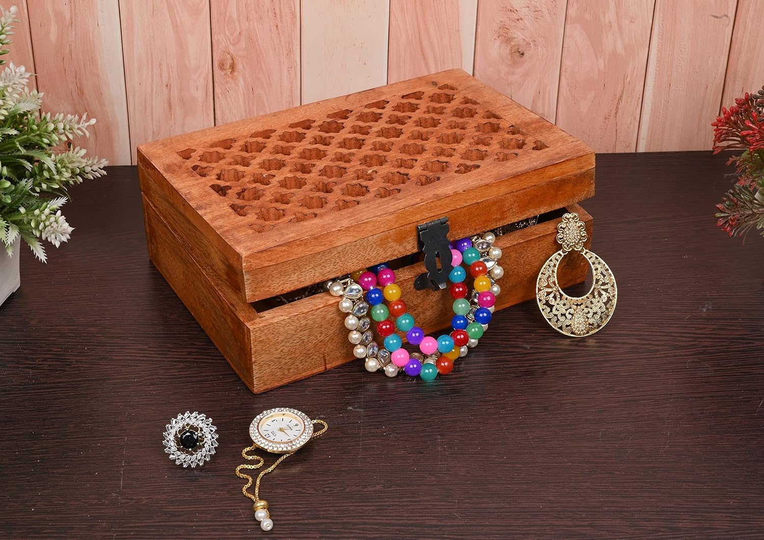 Mango Wood Decorative Wooden Box