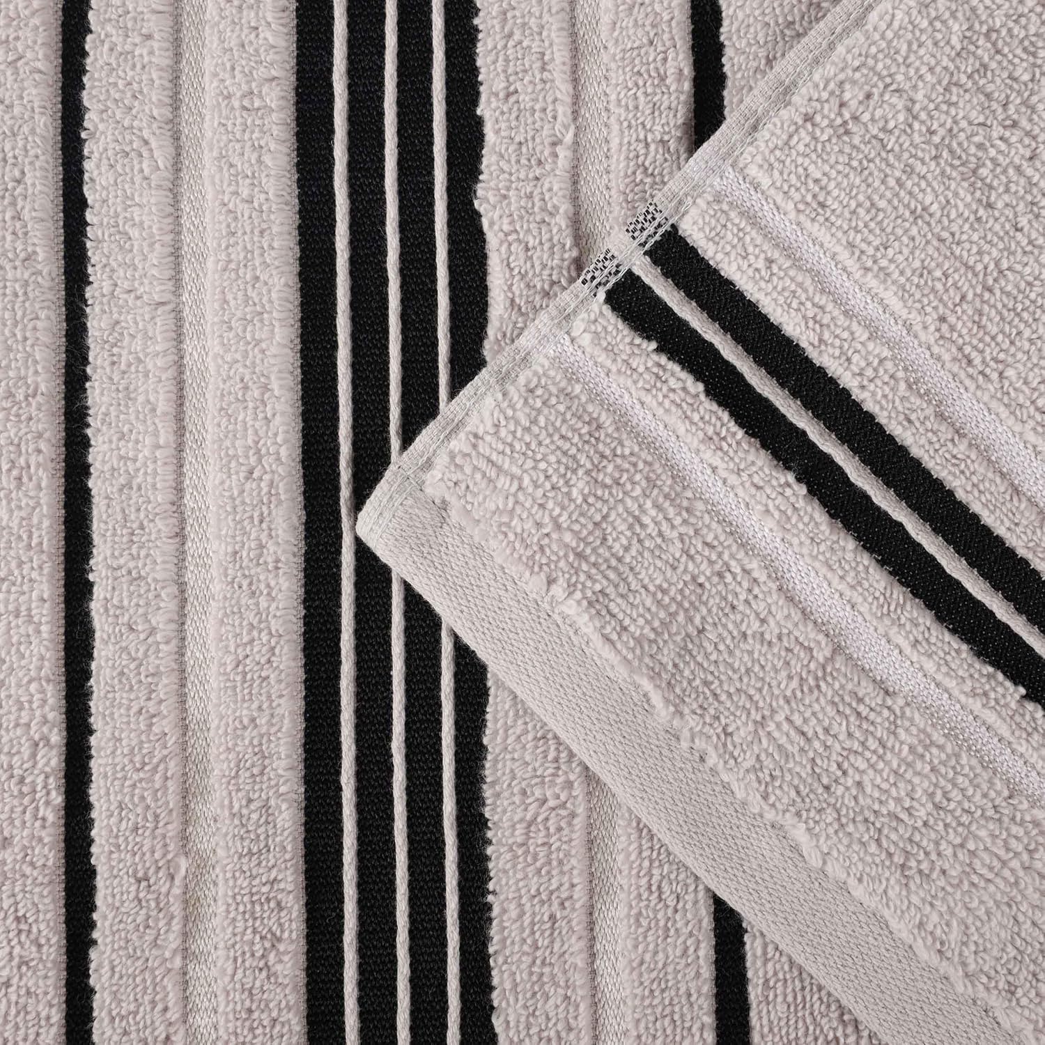 SUPERIOR Cotton 3 Piece Towel Set, Includes 1 Bath, 1 Hand, 1 Washcloth/Face Towel, Quick Dry, Home Essentials, Shower