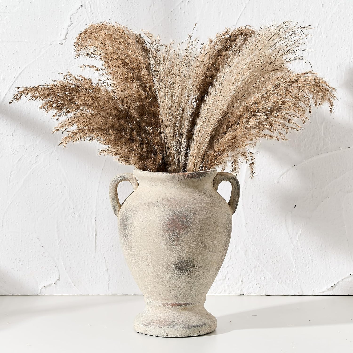 Farmhouse Terracotta Vase / Natural Brown- 8.46 / 8.46 Inch