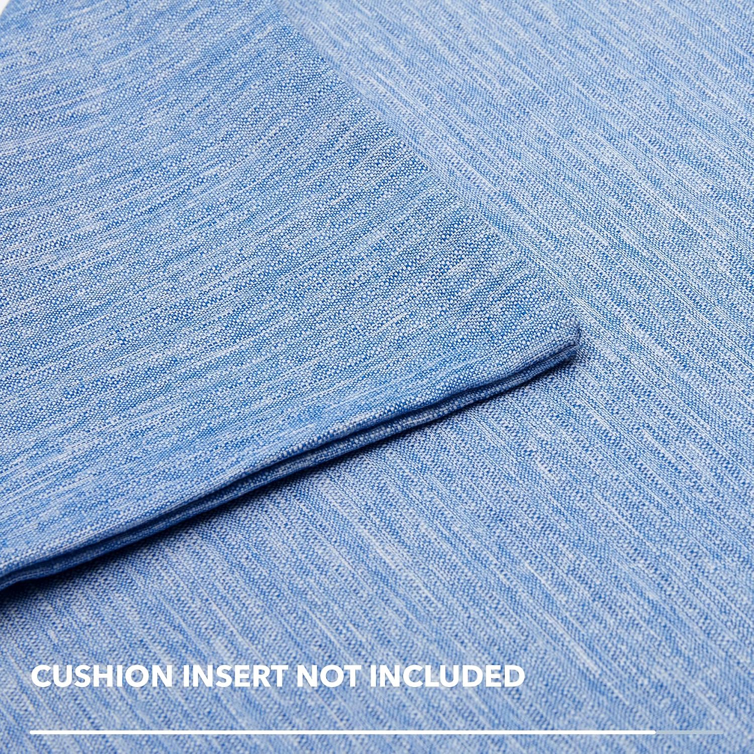Covers Only No Insert / 18 x 18 / Dark Blue / Set of 4