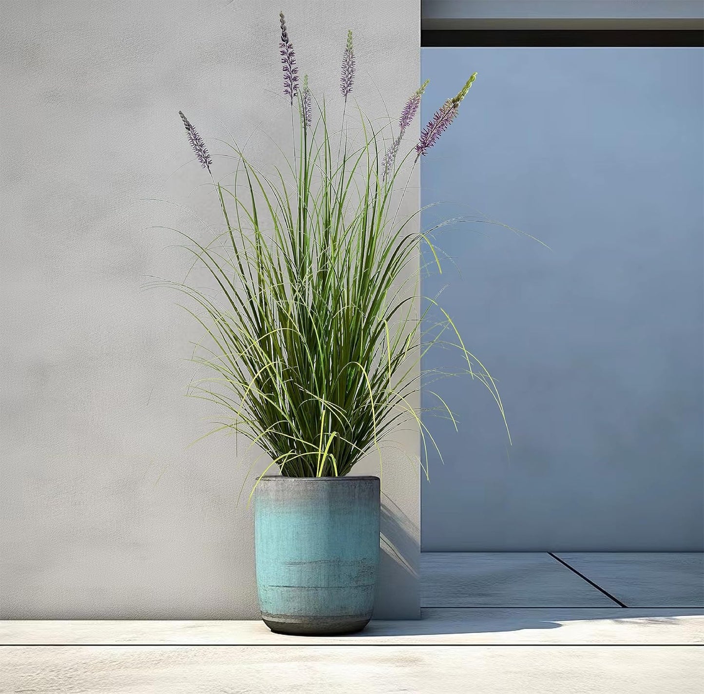Artificial Plant Tall Artificial Lavender Plant / Lavender4ft / 47 Inch / Set of 2
