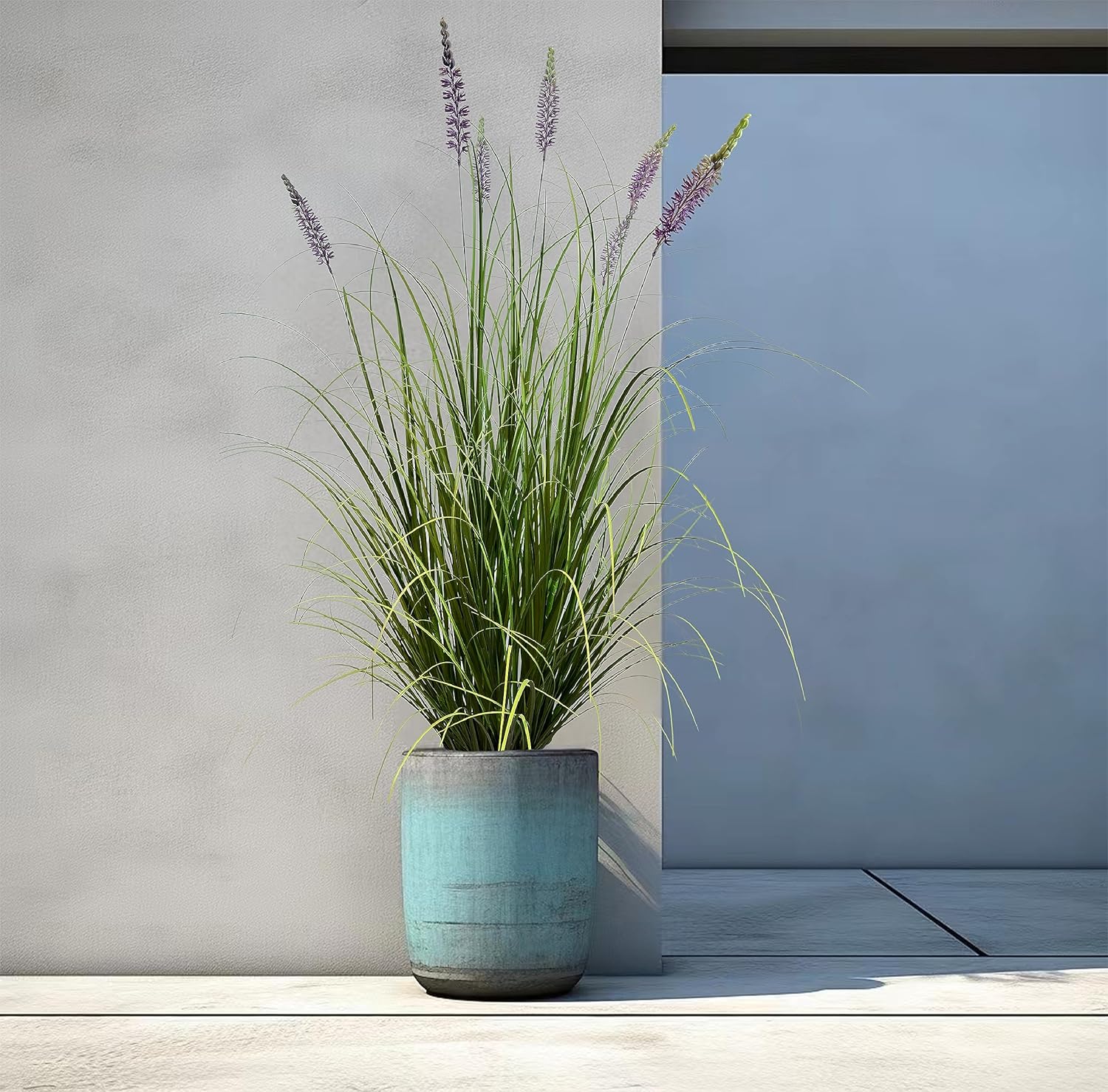 Artificial Plant Tall Artificial Lavender Plant / Lavender4ft / 47 Inch / Set of 2