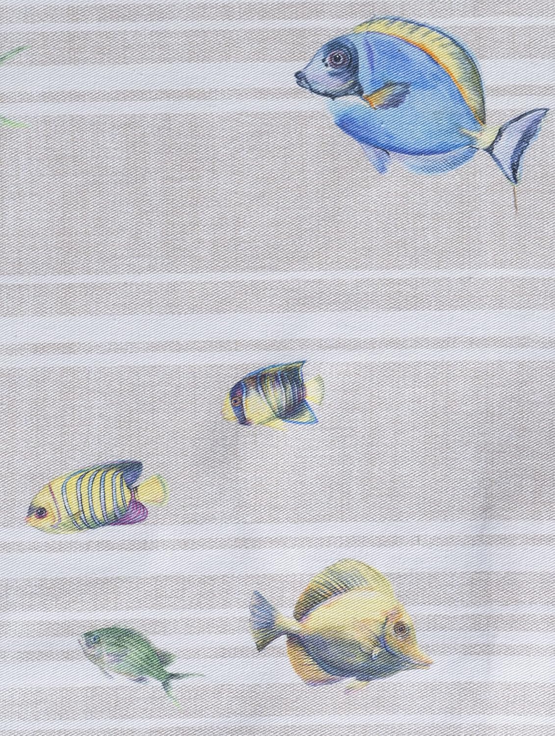 Maison d' Hermine Placemats Set of 4 Reusable 100% Cotton (13"x19") | Cloth Place Mats Washable Table Mats for Kitchen