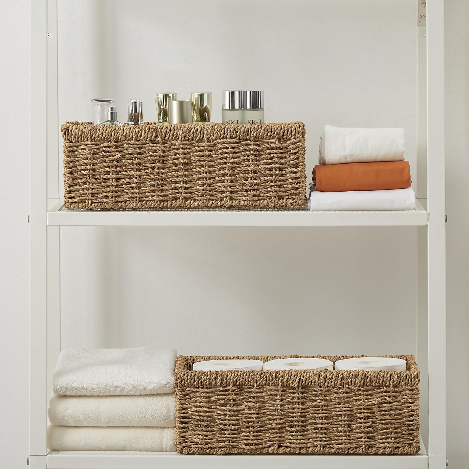 Wicker Storage Basket / Sea Grass