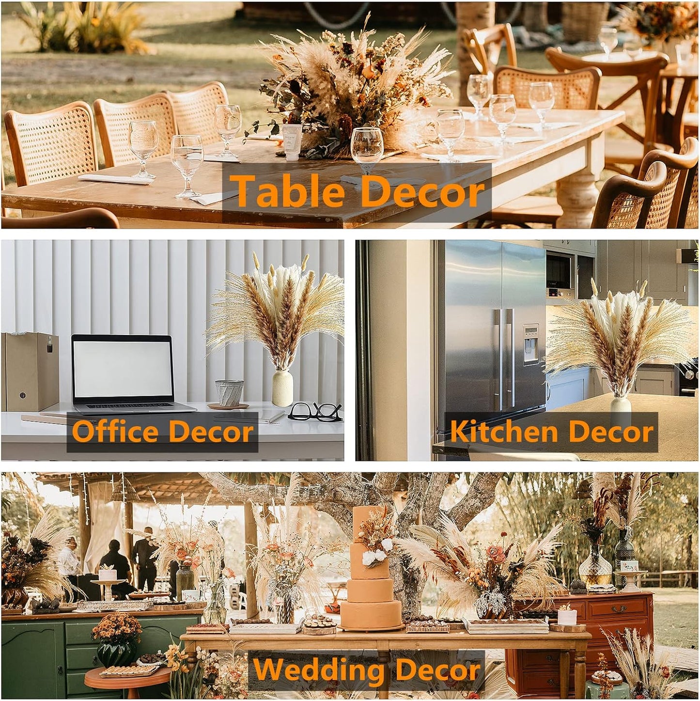 Boho Party Decorations / Set of 400