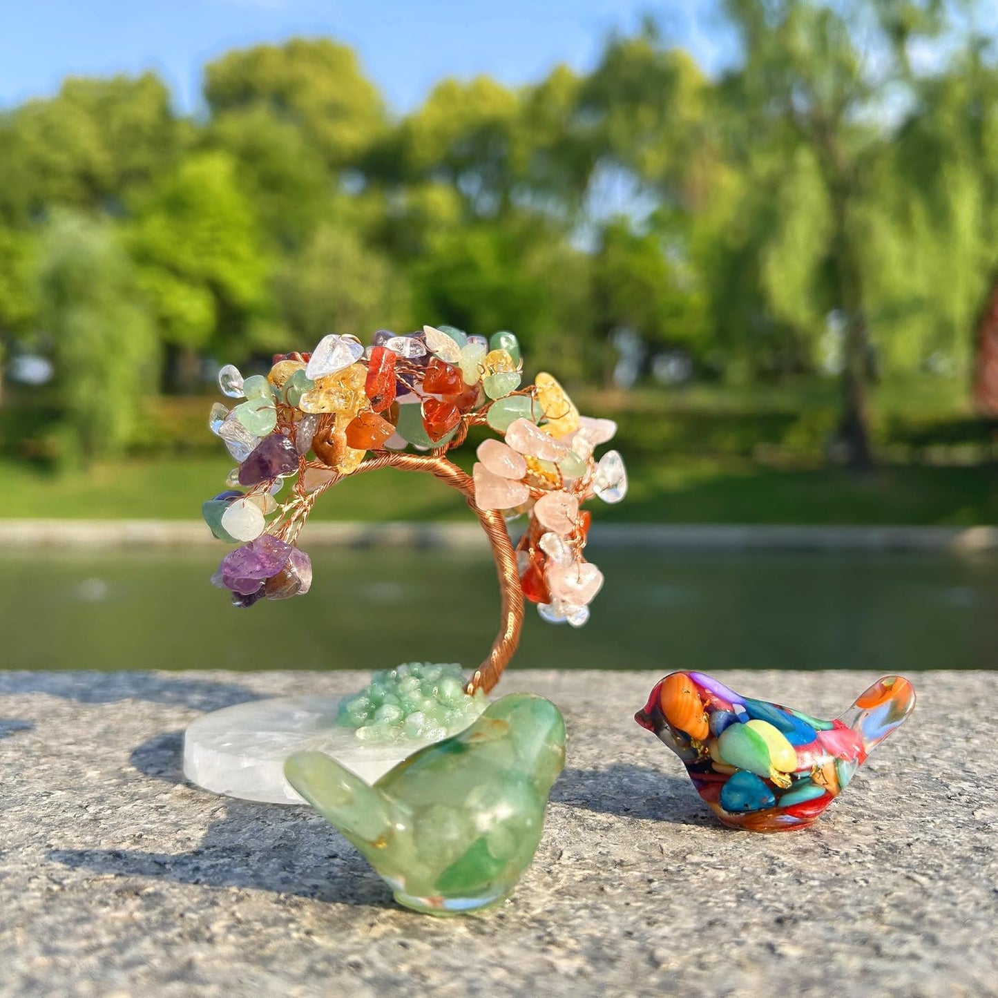 Small Birds Statues / Colorset2
