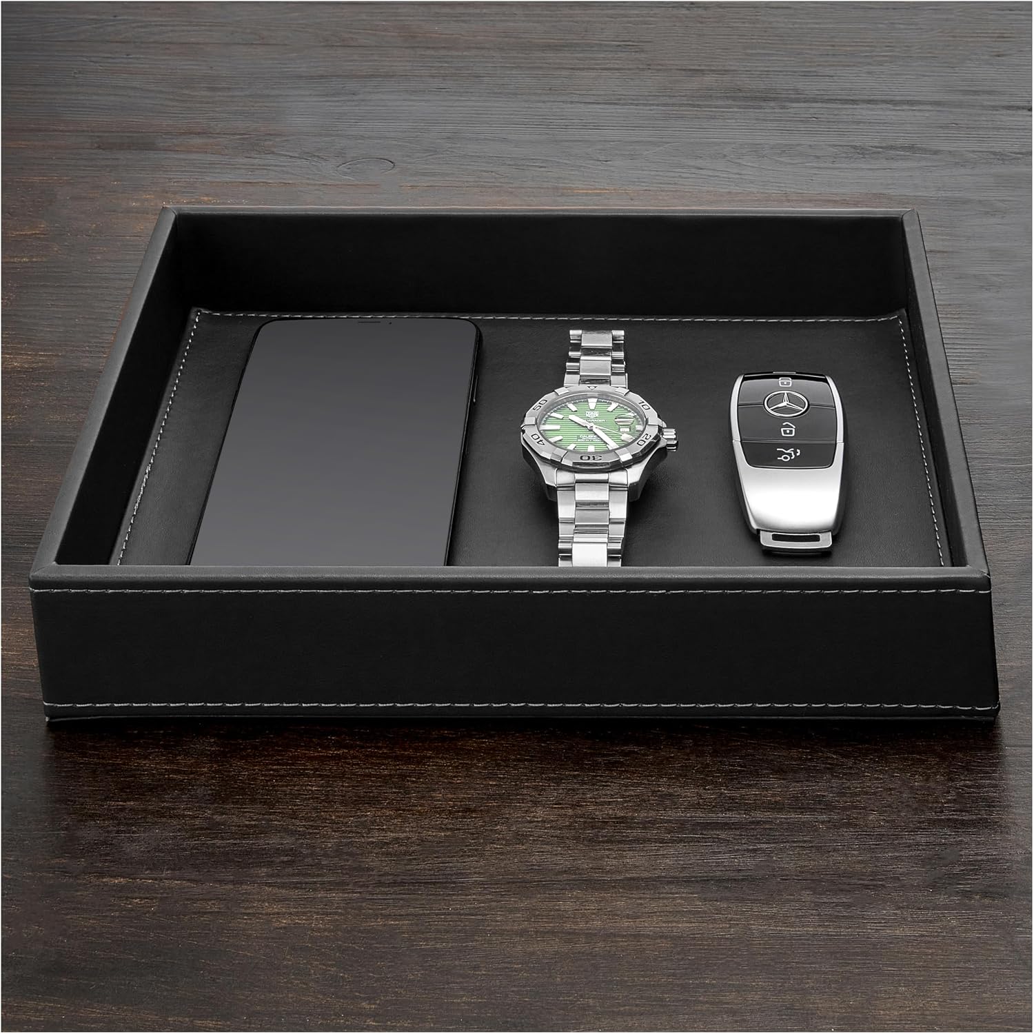Valet Tray for Men / Black