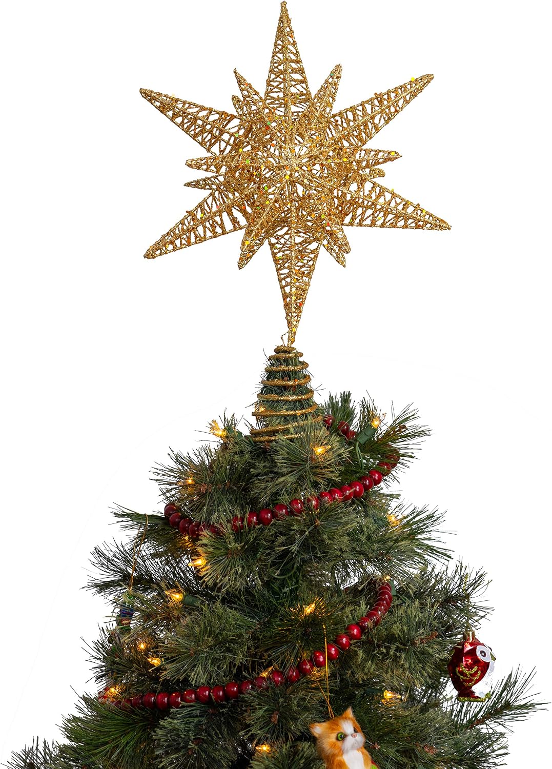 Wooden Christmas Garland Decorations