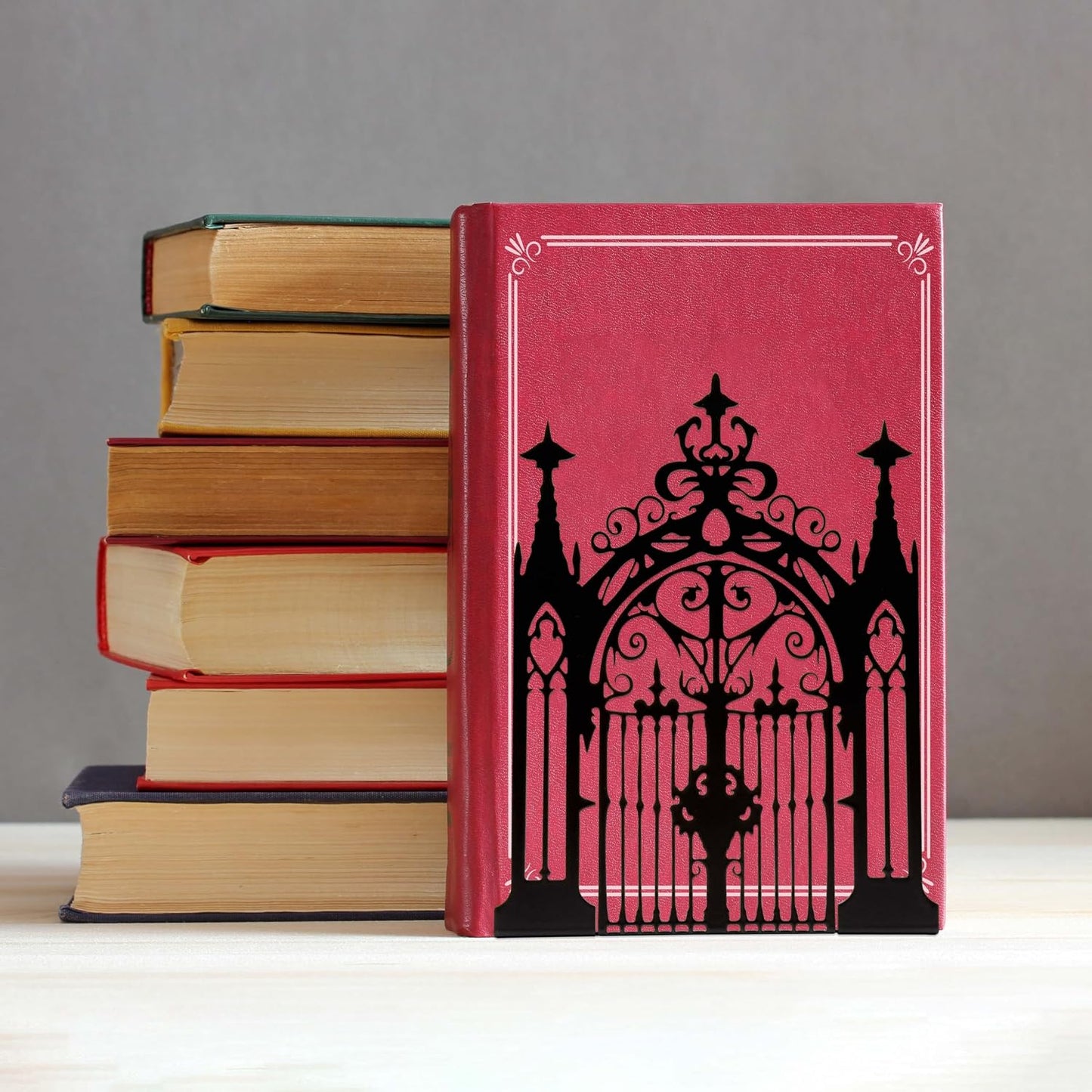 Gothic Church Architectural Metal Bookends