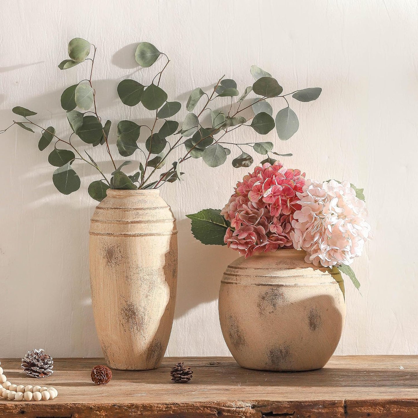 Ceramic Flower Vase / 101-12.87in / 12 Inch