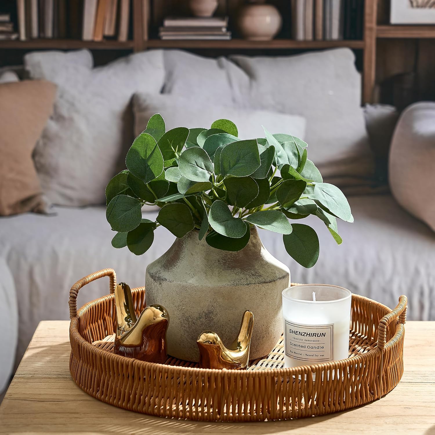 Pottery Farmhouse Rustic Vase / 106-terra / 5.39 Inch