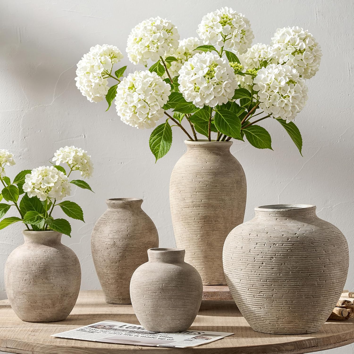 Ceramic Flower Vase Home Decor / Retro-9