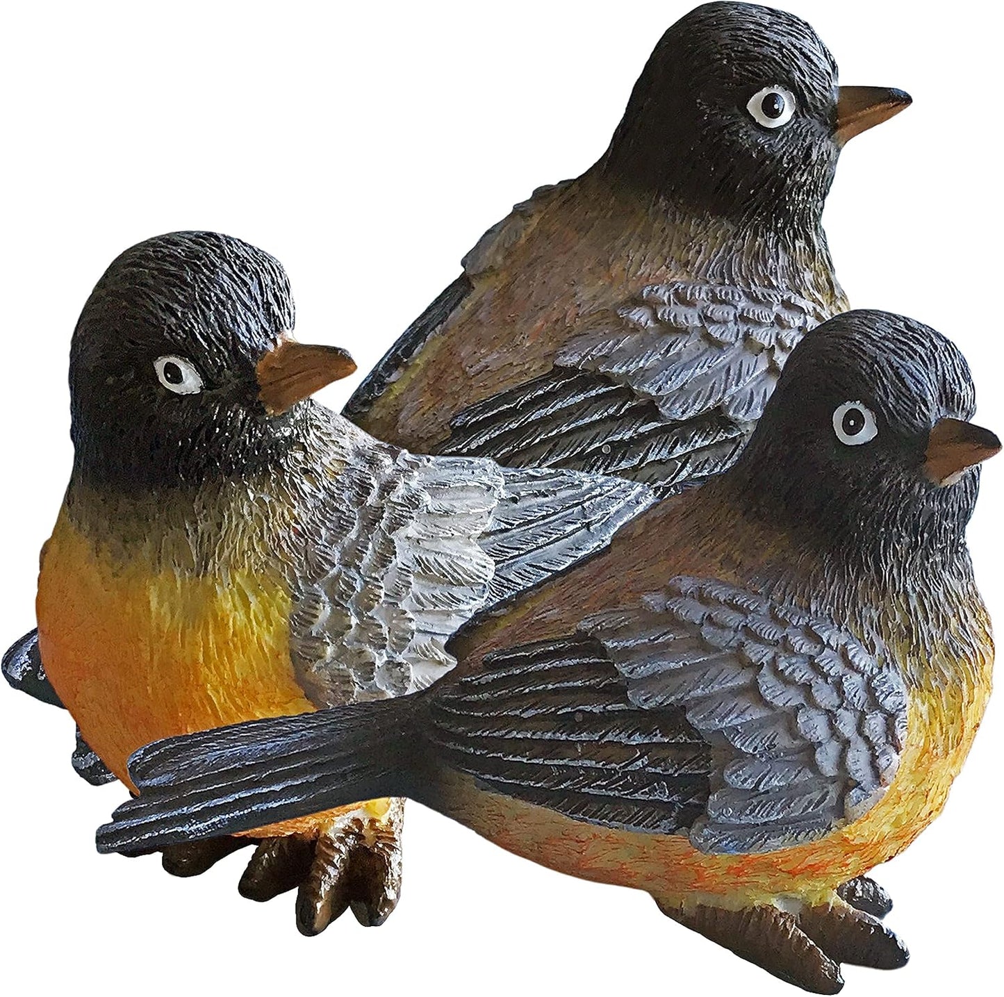 Robin Bird Figurines / Set of 3