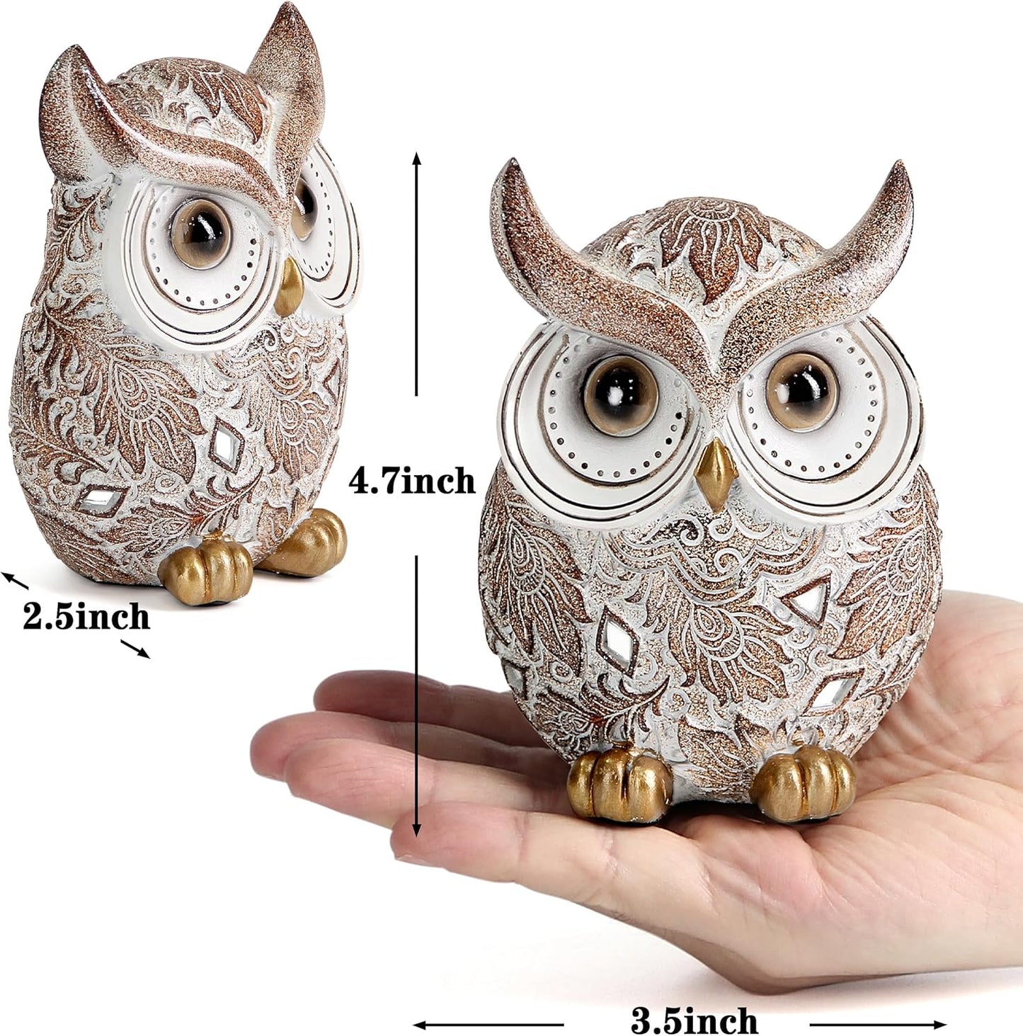 Owl Statue and Figurine