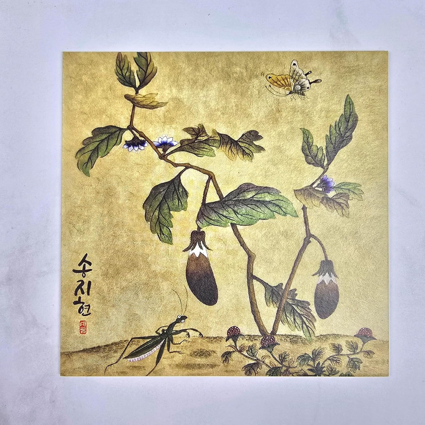 Korean Hanji Drink Coasters / Set of 4